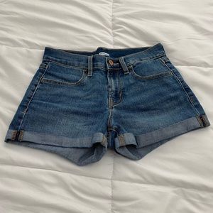 Dark Wash Jean Shorts